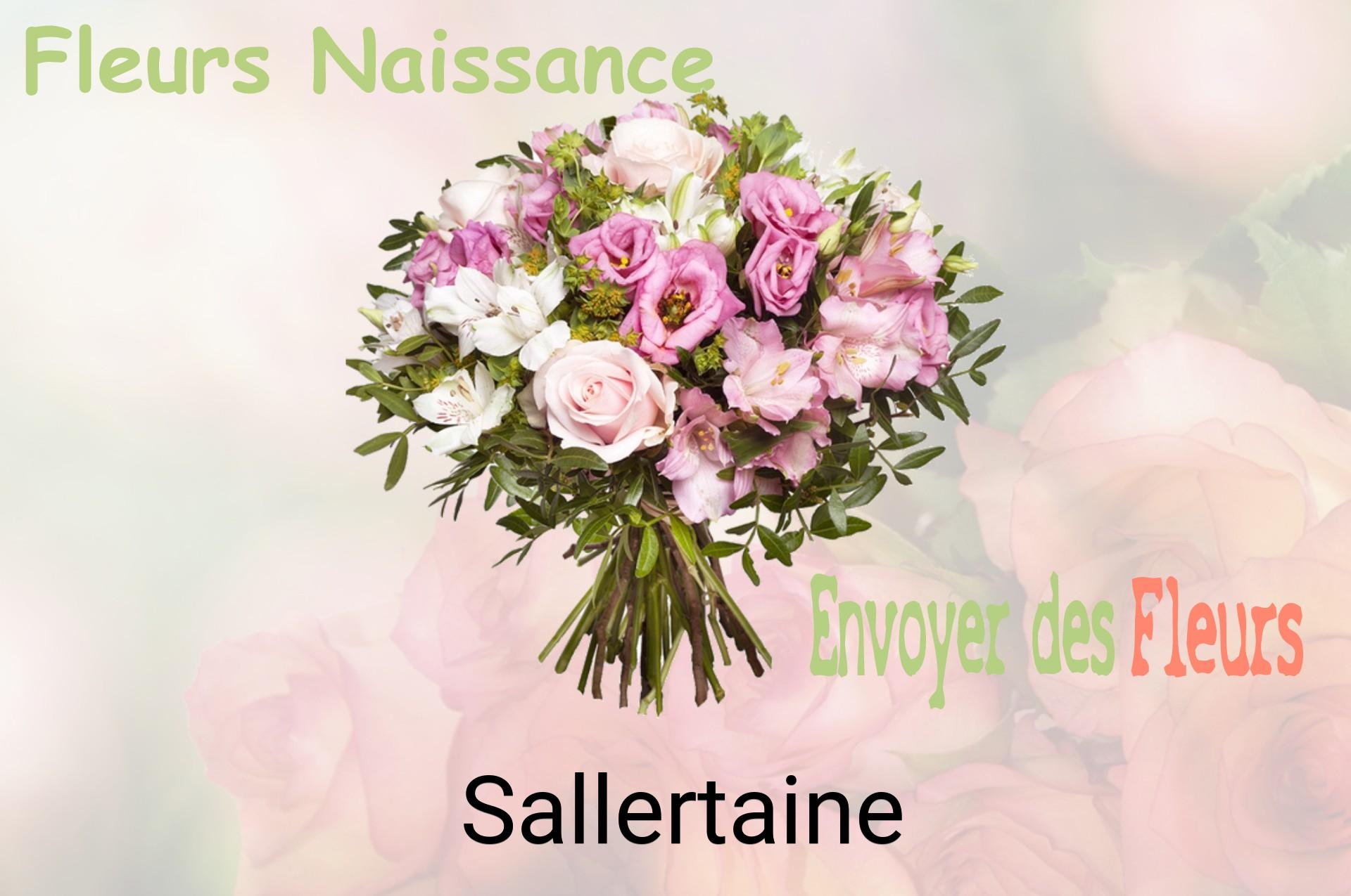 Bouquet de fleurs de naissance livré à Sallertaine